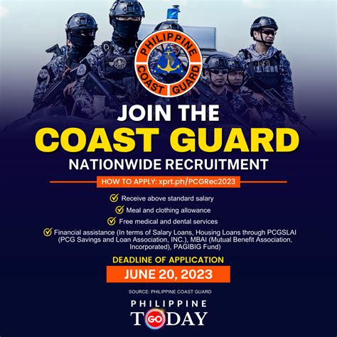 pcg recruitment 2024 schedule|How to Apply to the Philippine Coast Guard 2023.